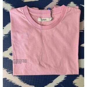 🔥 NWT PANGAIA Organic Cotton Tee | Sakura Pink | Small | NEW
